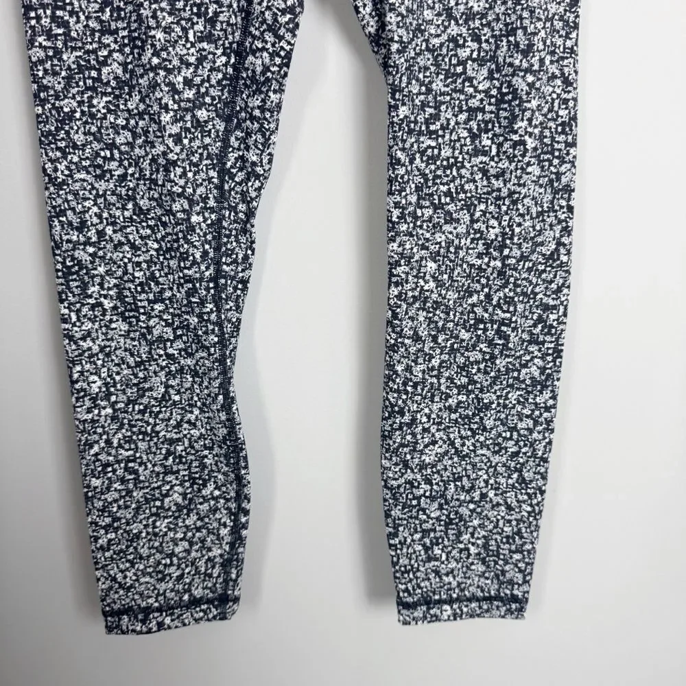 LULULEMON | Wunder Under High Rise 7/8 Leggings Daisy Dust Alpine Women’s Size 8